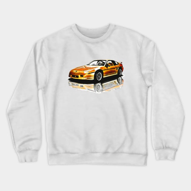 Pontiac Fiero GT Crewneck Sweatshirt by CarTeeExclusives